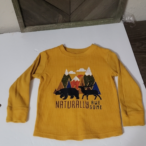 Garanimals Other - Garanimals Kids Mustard Long Sleeve Shirt Size 3T